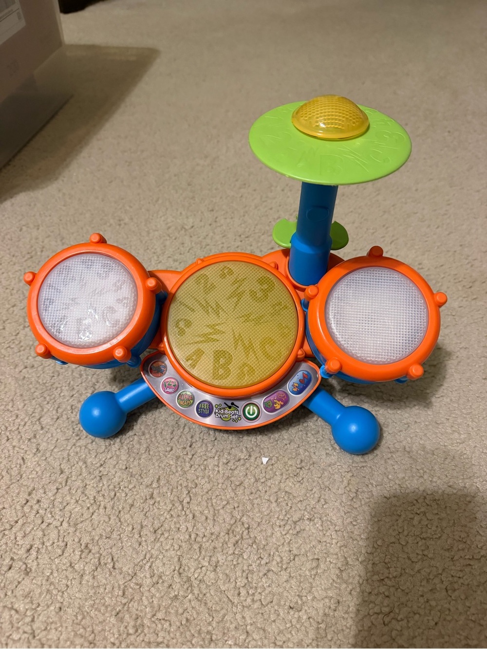 Vtech Kidi Beats Drum Set Light up Educational Learning Toy